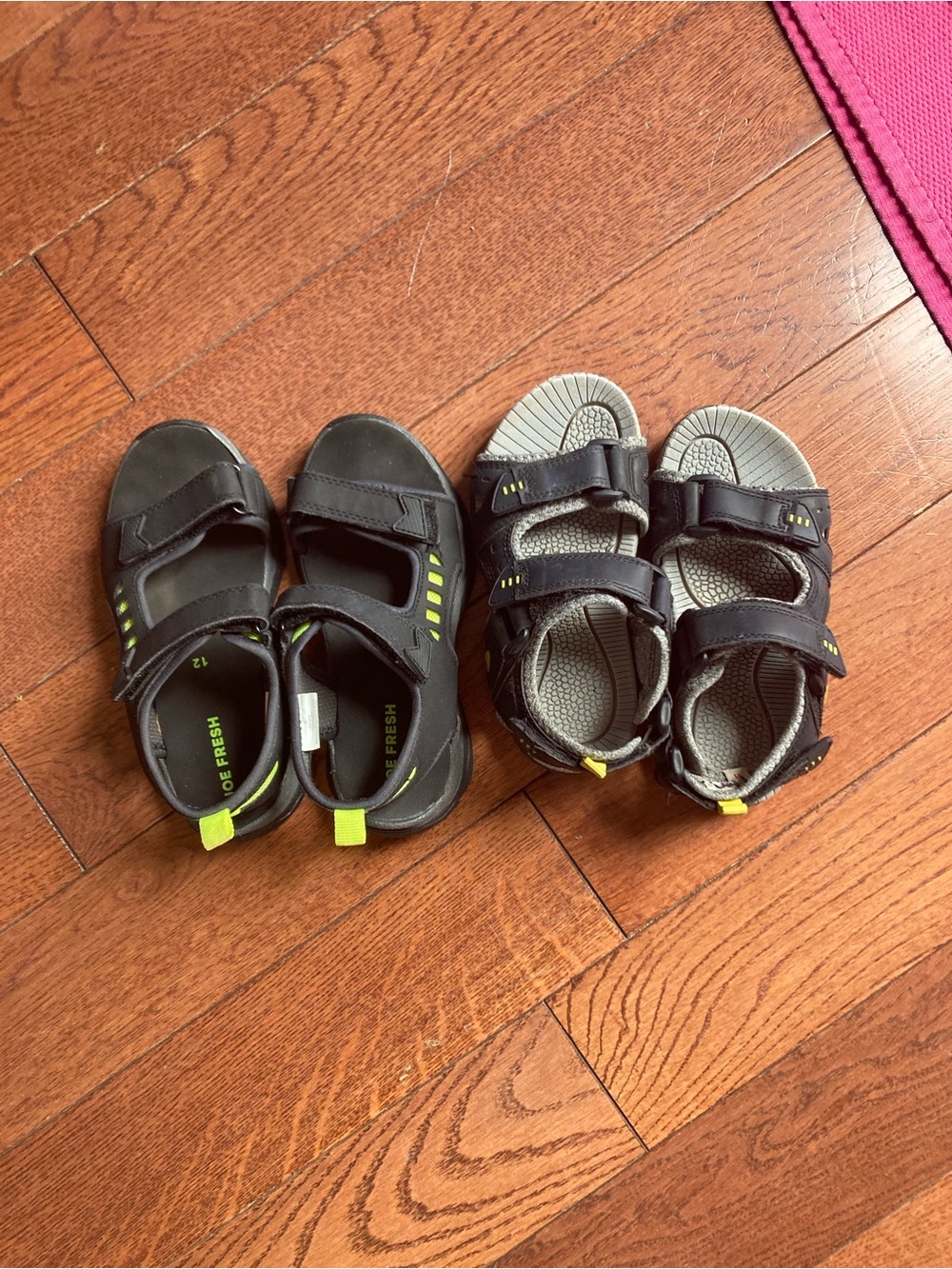 FREE - 2 Pairs Joe Fresh Kids Sandals - Size 11 & 12